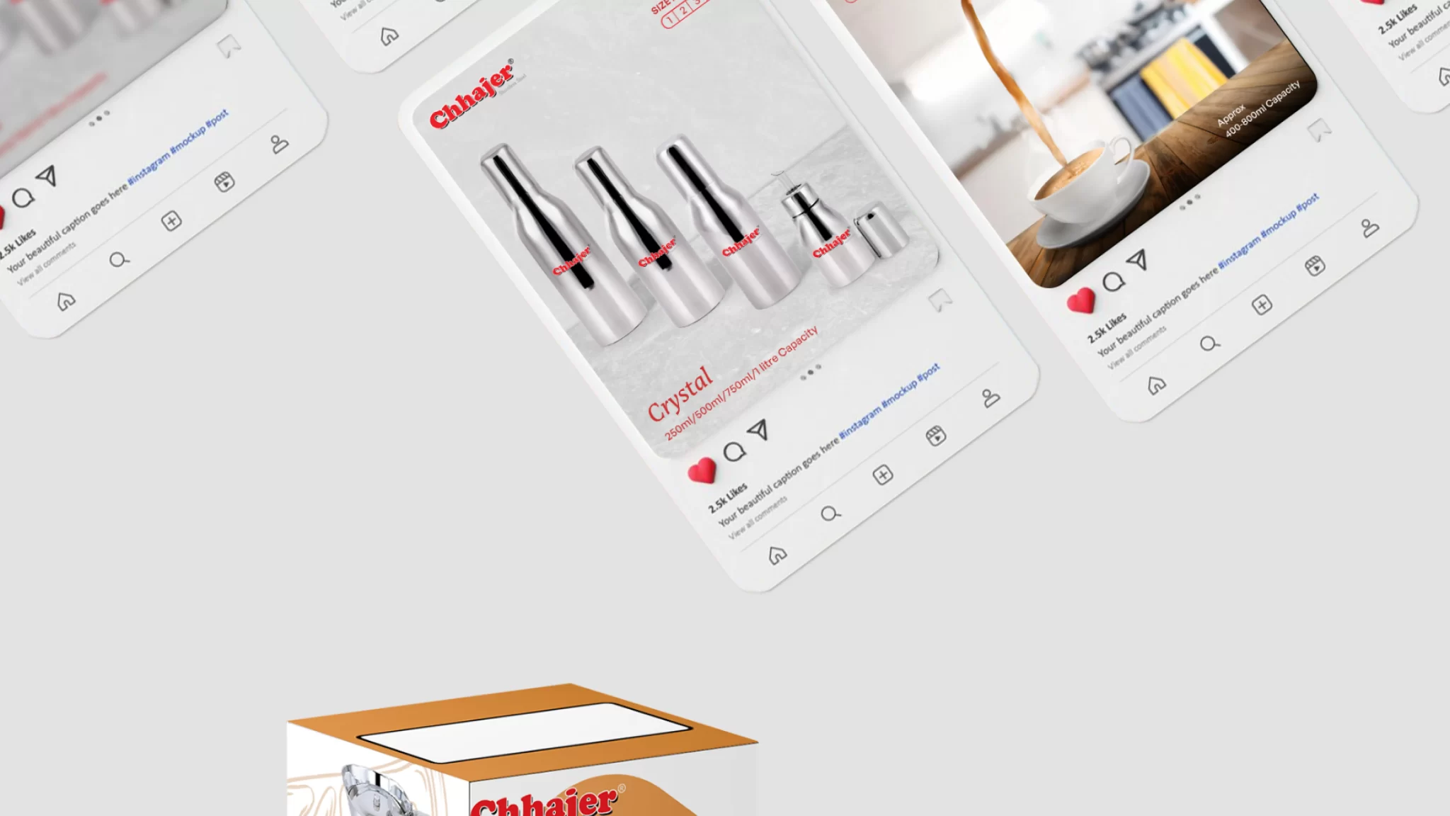 kitchenware social media branding