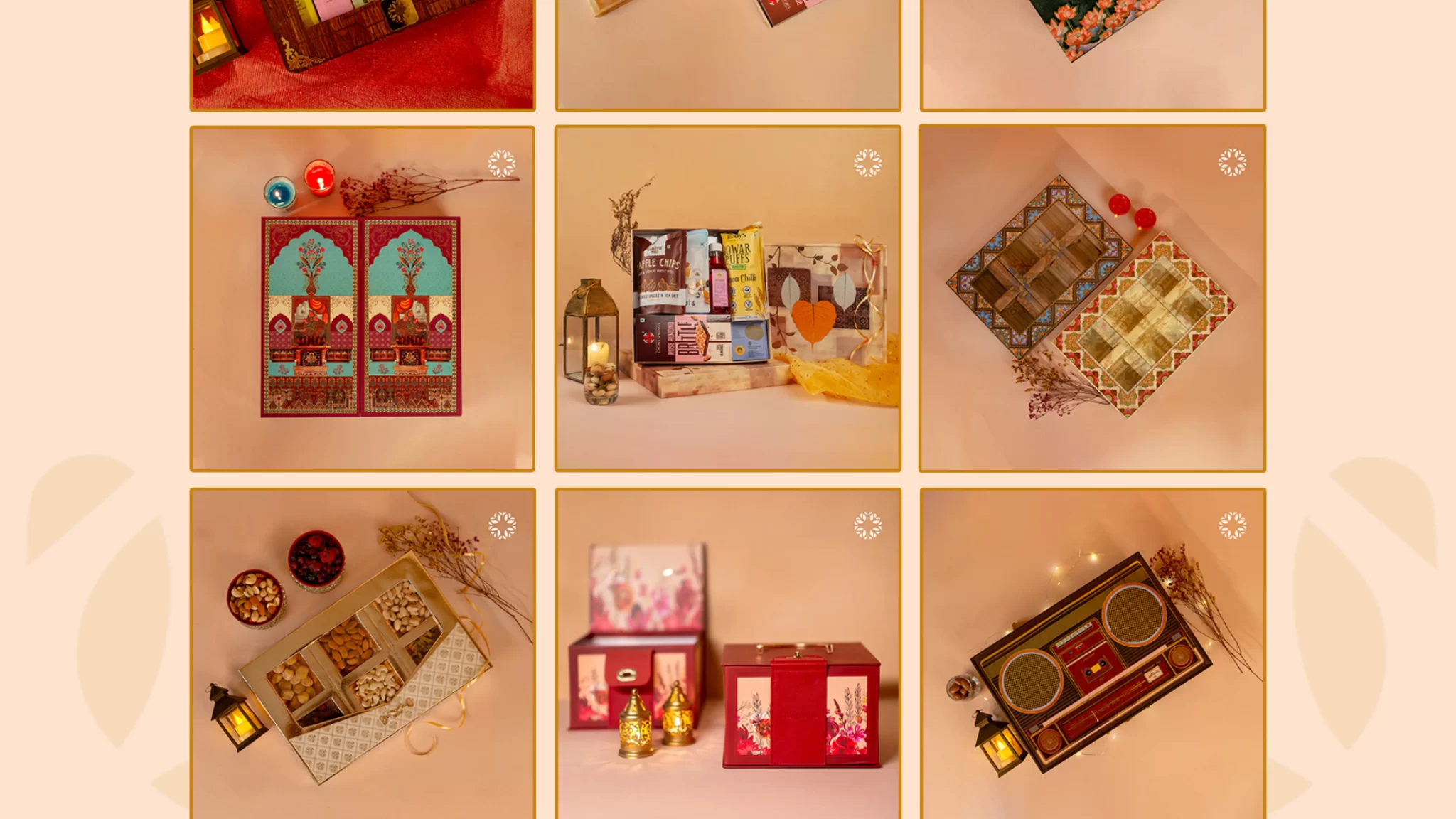 Hamper brand social media design – Instagram content for Vijay Mewaa by FRWD Branding